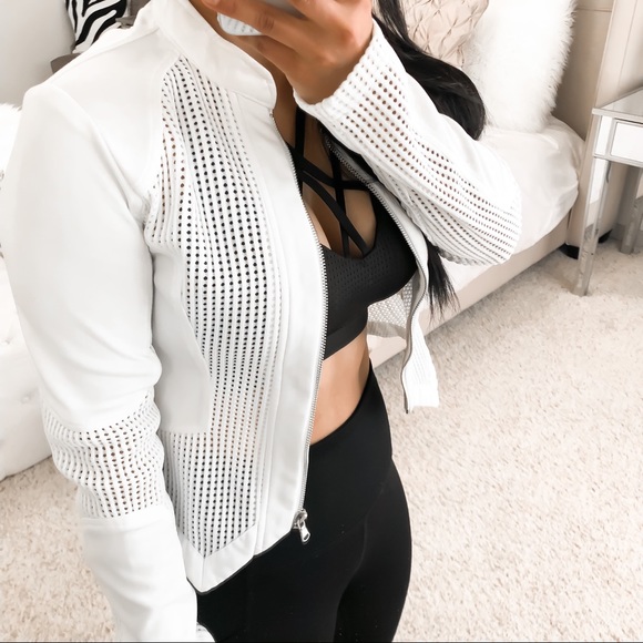 Entry s mesh workout / city athleisure jacket - Picture 4 of 13